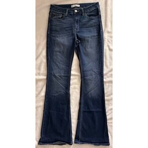 Kancan Flare Jeans dark wash whiskers size 11/29‎